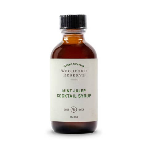 Woodford Reserve® Mint Julep Simple Syrup 2oz for wholesale by Bourbon Barrel Foods