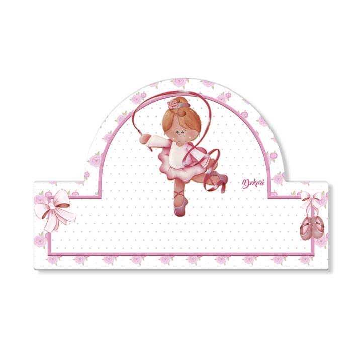 Ballerinaplaatje voor wholesale door Dekori