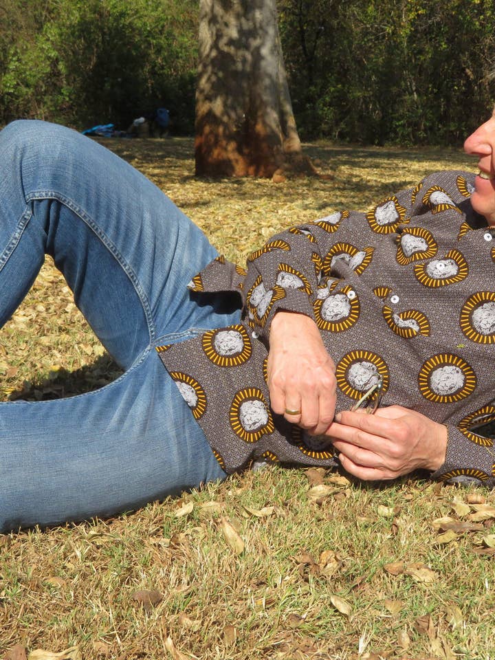 CHEMISE DE LOISIR POUR LE GENTLEMAN pour la vente par apfelgrün zum Anziehen