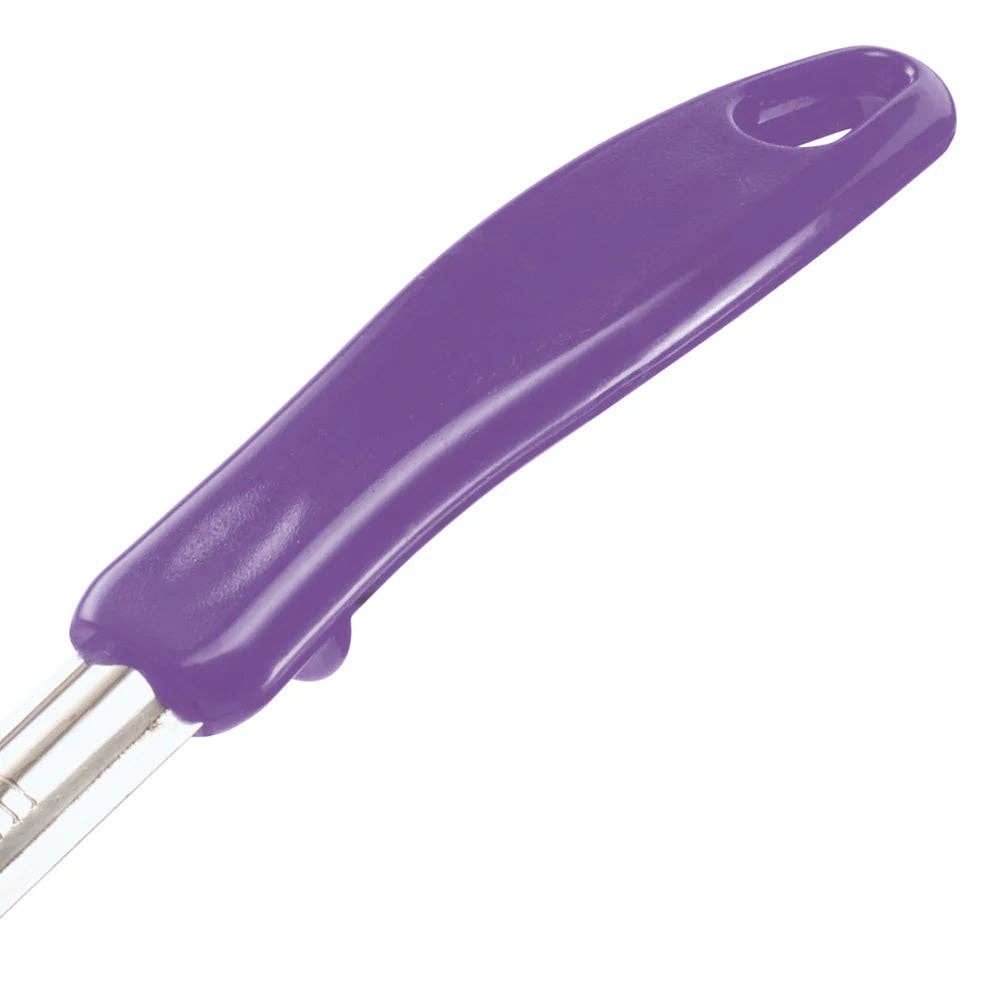 EcoQuality – wholesale Measuring spoon – FPP-2P to FPS-6P, 2-6oz S/S Food Portioners Purple Hdl, EA0