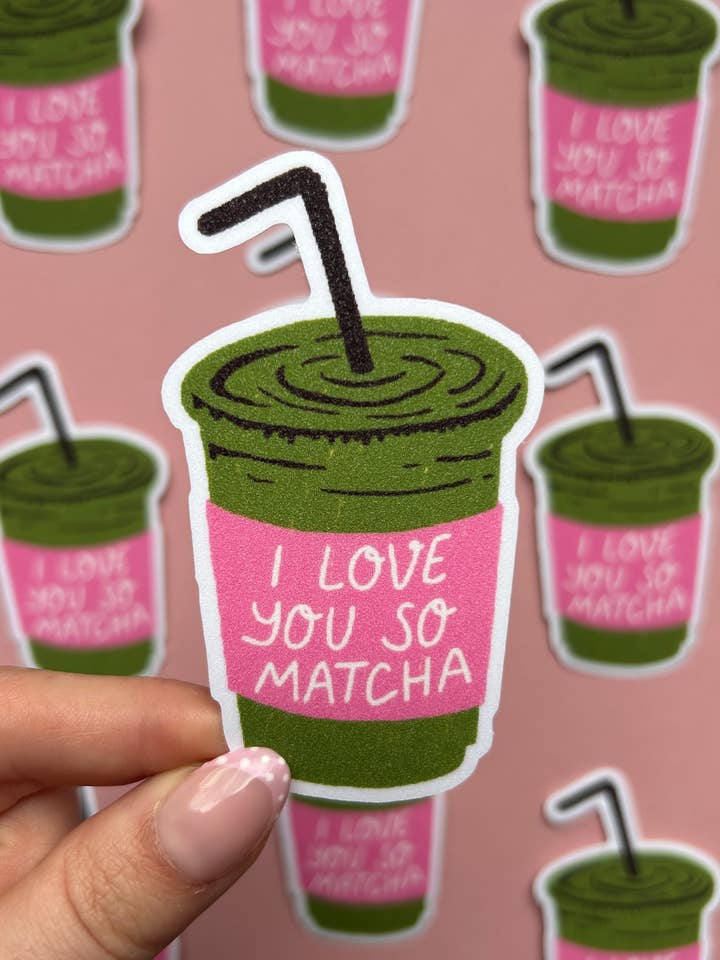 Matcha XL Sticker for wholesale by Nany Craft Shop