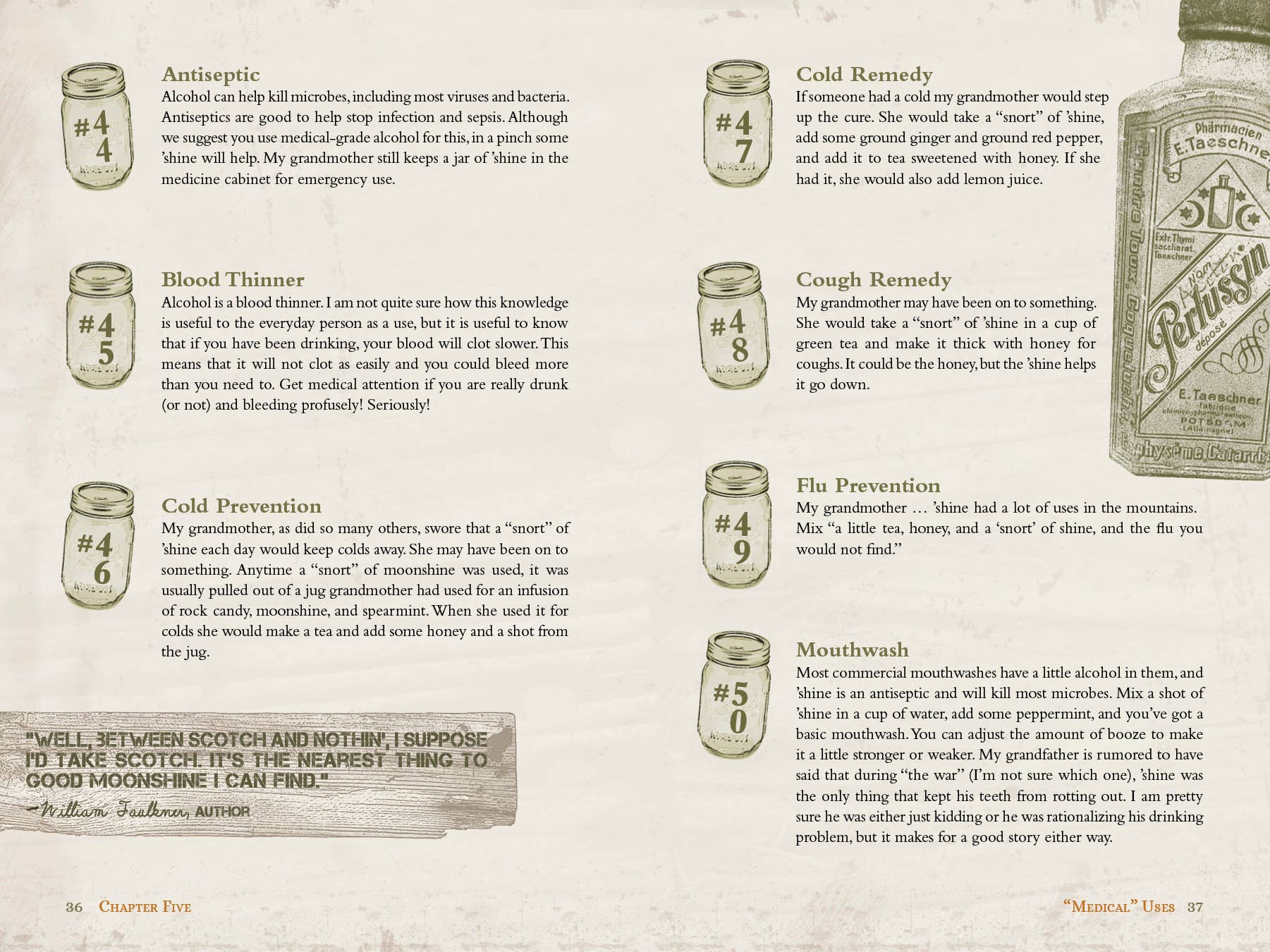 Schiffer Publishing - Wholesale Mixology & Beverage - Coulter & Payne Farm Distillery's 101 Uses for Moonshine5