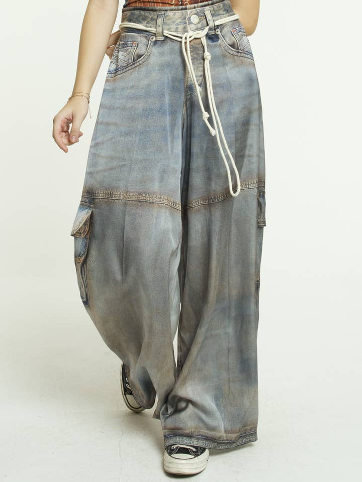 IPNG Design – Engroshandel Bukser - Dame – Bukser Sateen Rust - Jeanious9