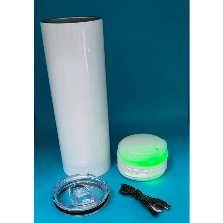 Your Custom Sports - Wholesale Insulated Mug/Tumbler - *Bluetooth* - 20 oz Stainless Steel Tumbler2