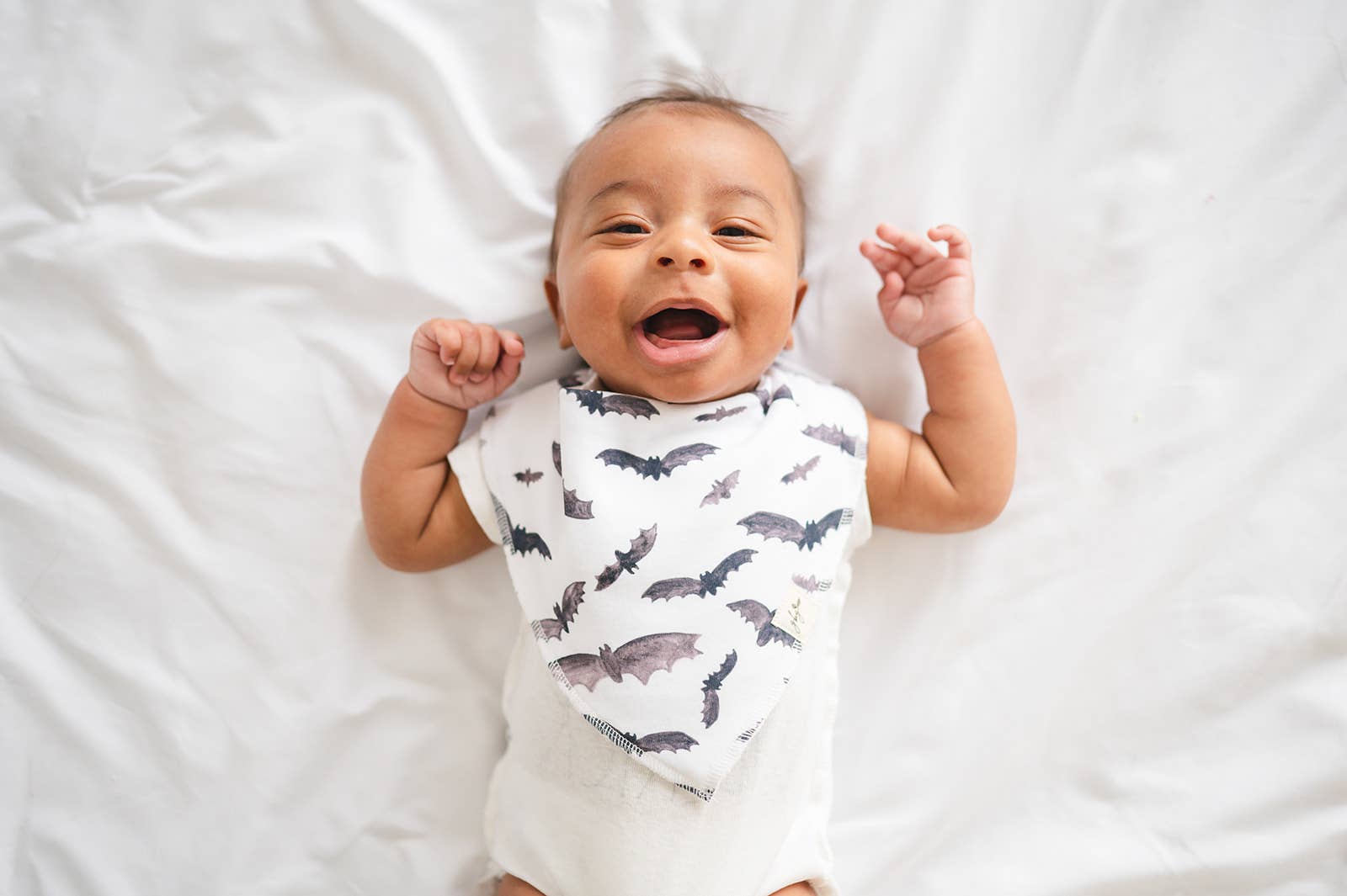 Gaia Baby Goods - Wholesale Sleepsuit - Baby - Organic Cotton Baby / Toddler Pajamas in Halloween Bat Print2