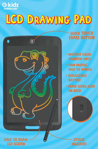 Gabba Goods – Großhandel Zeichenbrett – Kind & Baby – GabbaGoods LCD-Schreibtafel Malblock, 26,7 cm (10,5 Zoll)21