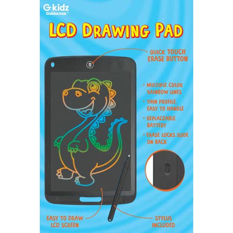 Gabba Goods – Großhandel Zeichenbrett – Kind & Baby – GabbaGoods LCD-Schreibtafel Malblock, 26,7 cm (10,5 Zoll)21