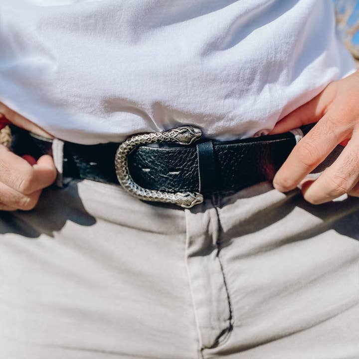 Christina Christi - Vendita all'ingrosso Cintura - Uomo - Cintura con fibbia in argento1