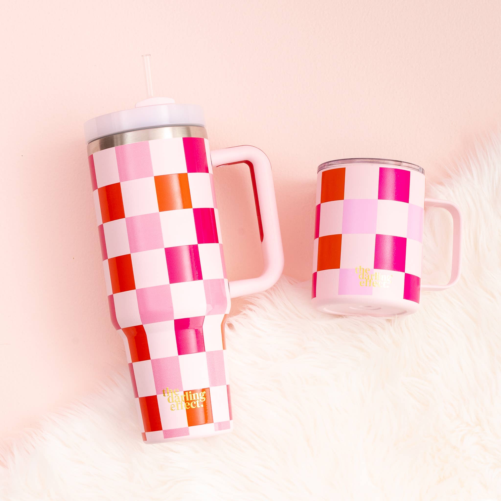 The Darling Effect - Wholesale Insulated Mug/Tumbler - Take Me Everywhere Tumbler - Sweetheart Check3