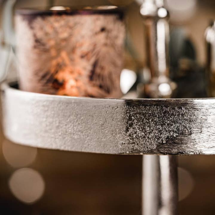 Michael & Philipp Noll e. K. - Wholesale Side Table - Lily Silver Two Tier Cake Stand7