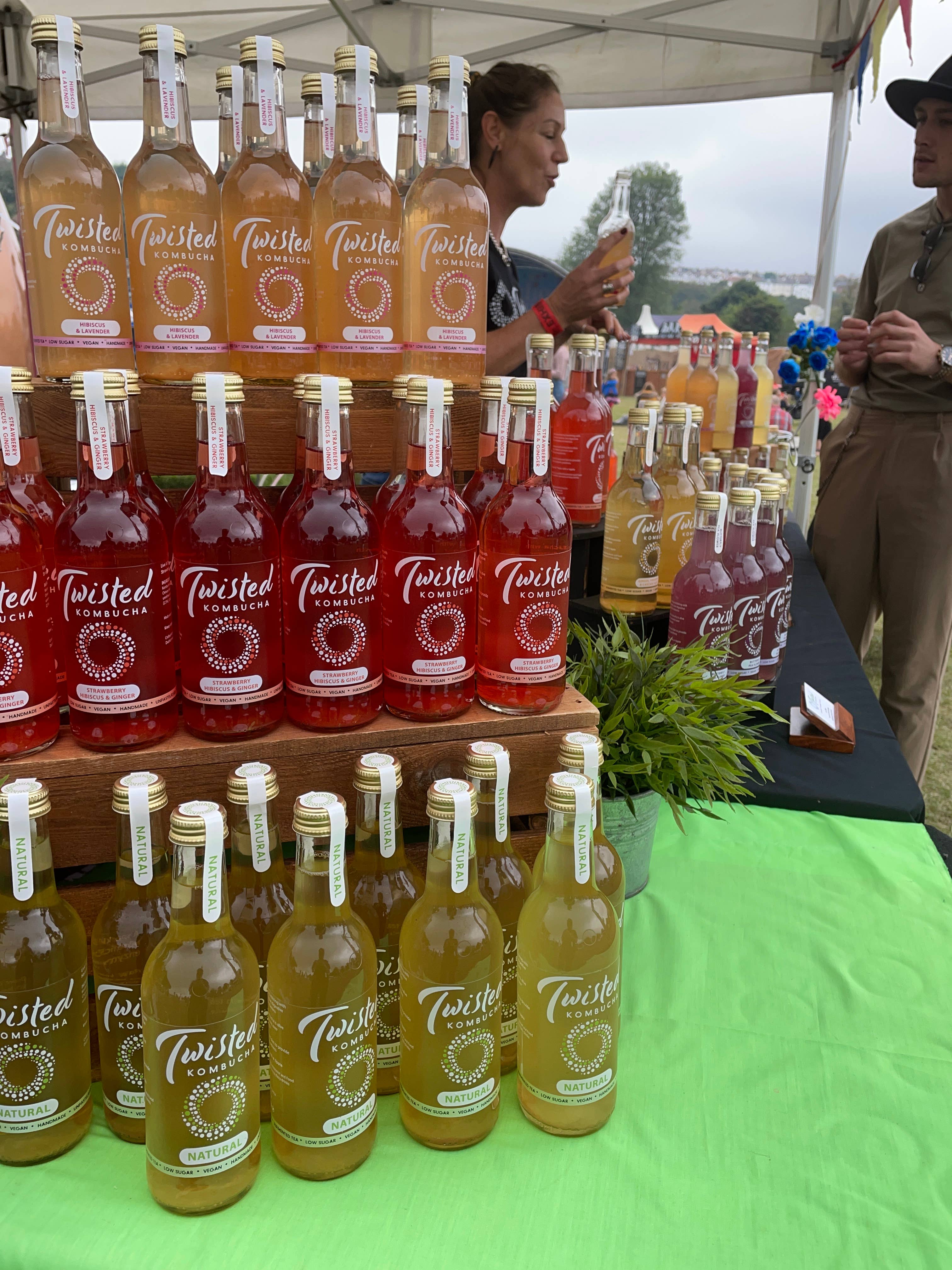 Twisted Kombucha – wholesale Kombucha – Twisted Kombucha - Pineapple, Ginger & Cascade Hops5