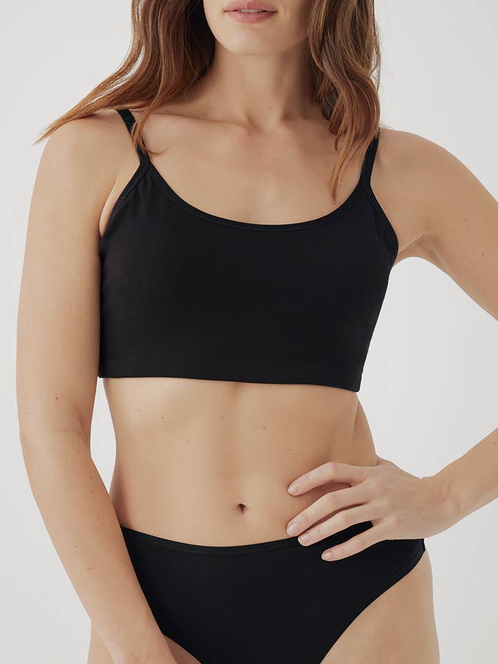 Pact - Wholesale Underwear - Women's - Women's Everyday Strappy Scoop Bralette