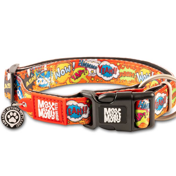 Max&Molly Smart ID Collar - Heroes for wholesale by Only An Ocean Europe
