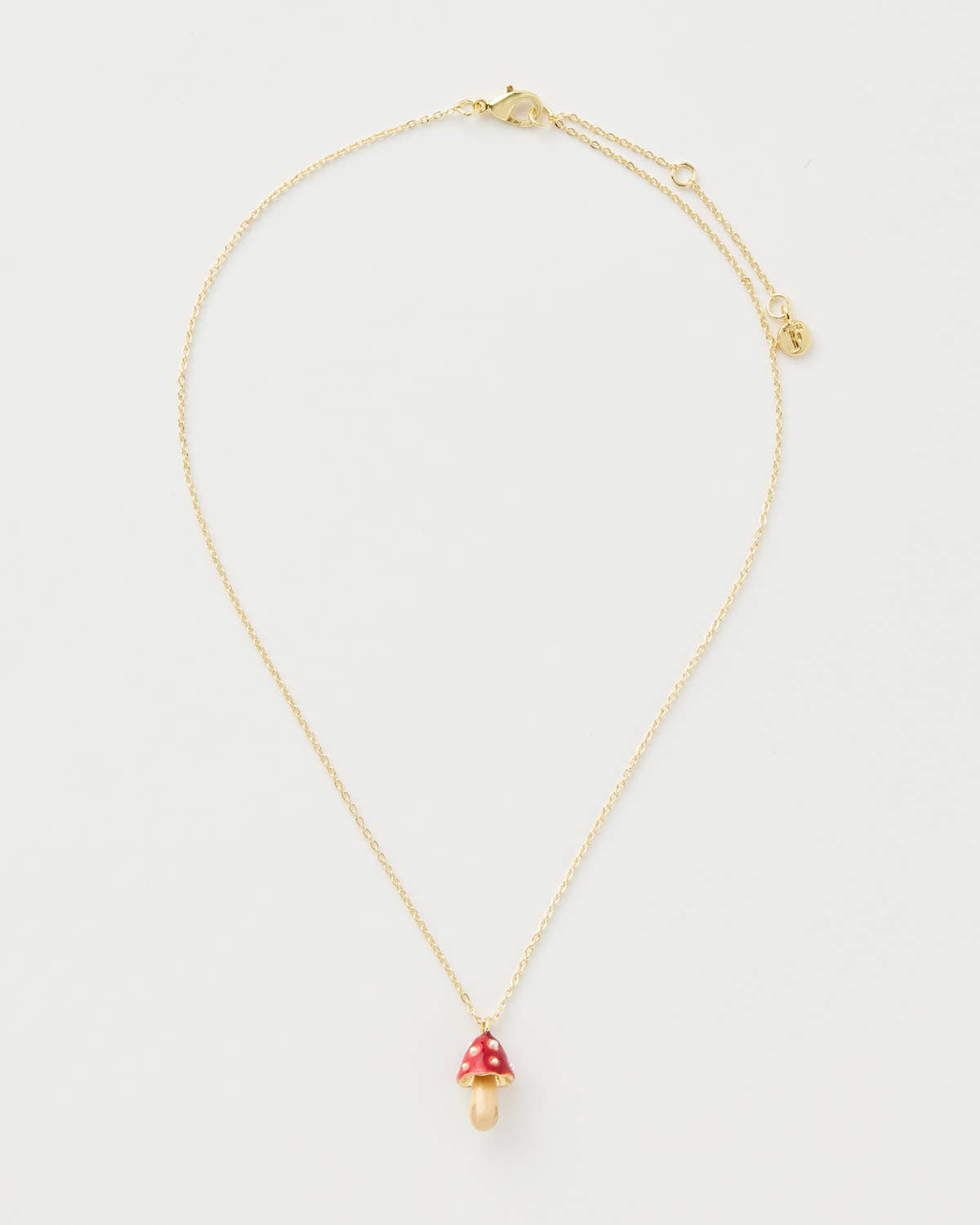 Fable England - Wholesale Pendant/Charm Necklace - Enamel Mushroom Necklace1