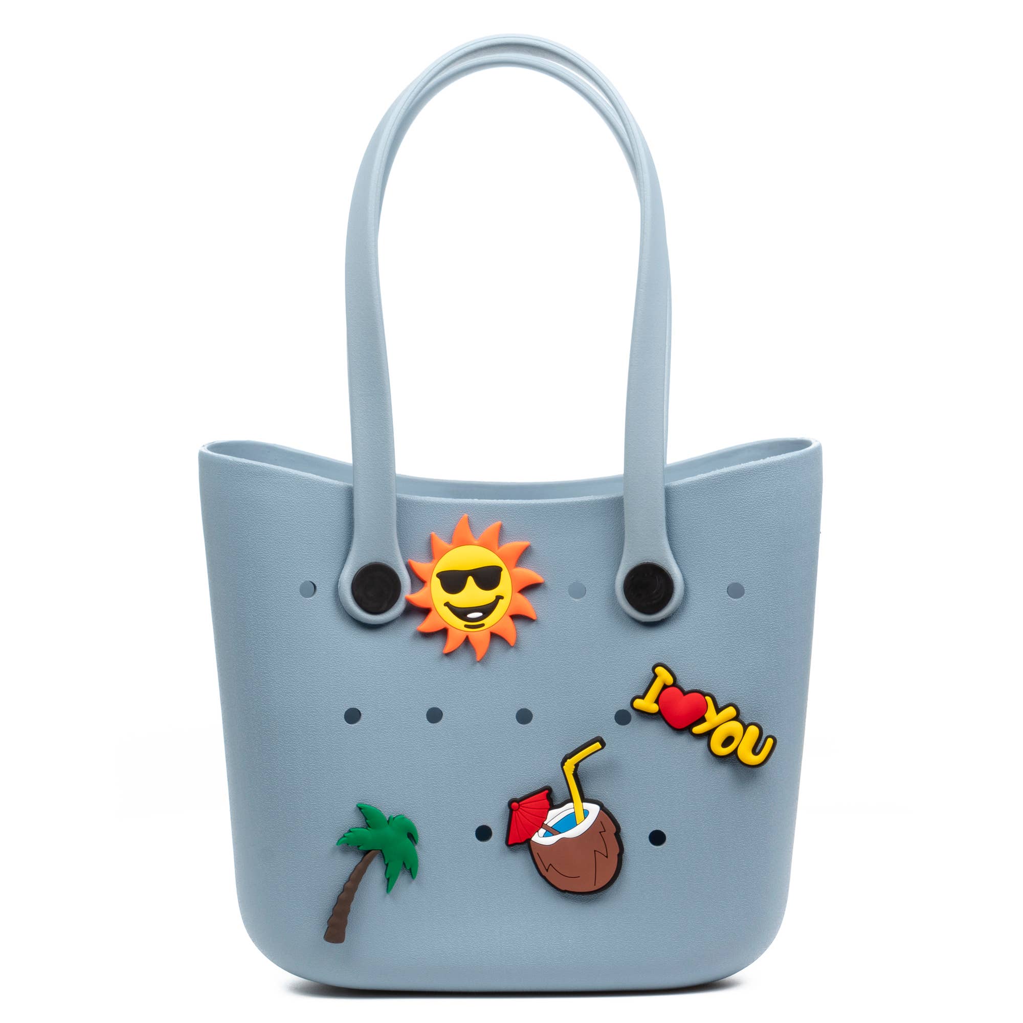 FIRENZE ARTEGIANI - Wholesale Beach Bag - VillaPoma Shopper beach bag, made of EVA rubber and charms4