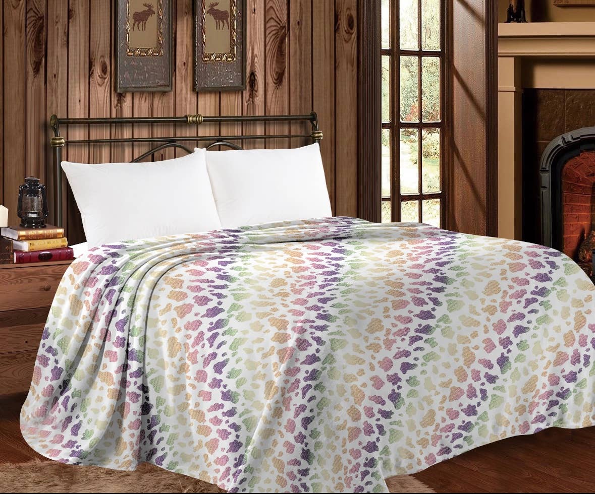 Western Linens - Wholesale Throw Blanket - Mia throw Blankets - Queen Collection 5