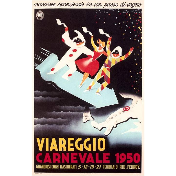 Found Image Press - Wholesale Magnet - Magnet IT-277 Travel Poster for Viareggio