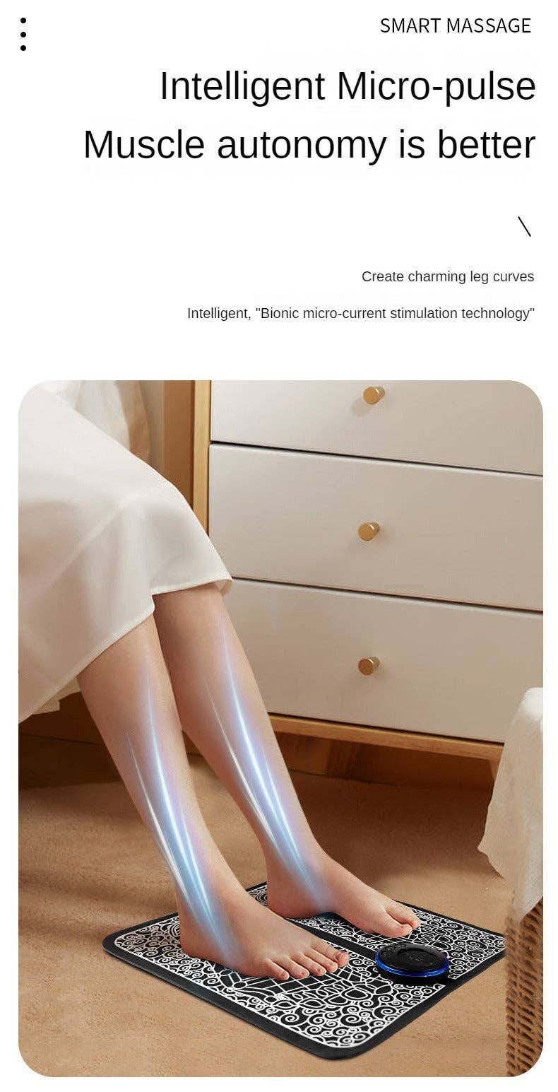 VIGOR – Engroshandel Massageapparat til kroppen – Refleksologisk fodmassagemåtte (10 stk.)10