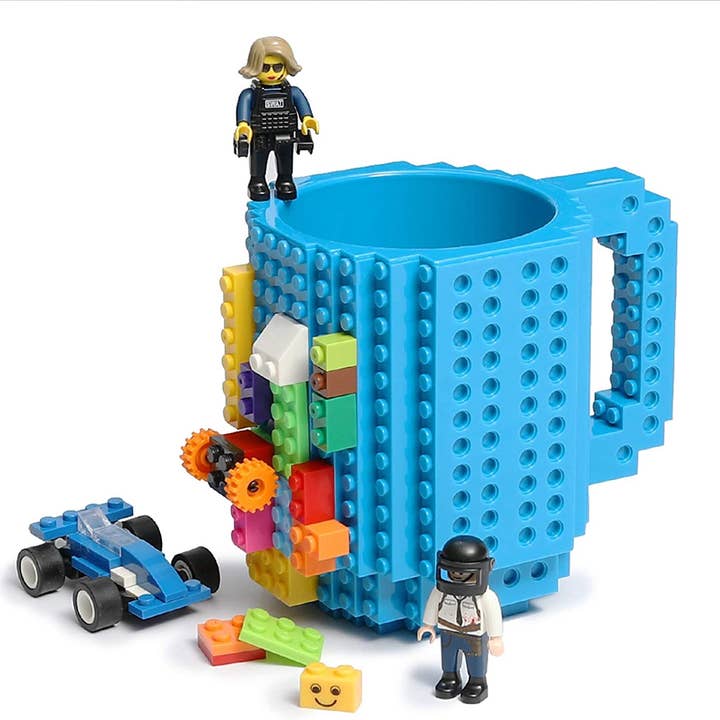 Shop4Him - Wholesale Building Set - Kids - Building Block Mug - Fun Gift Ideas