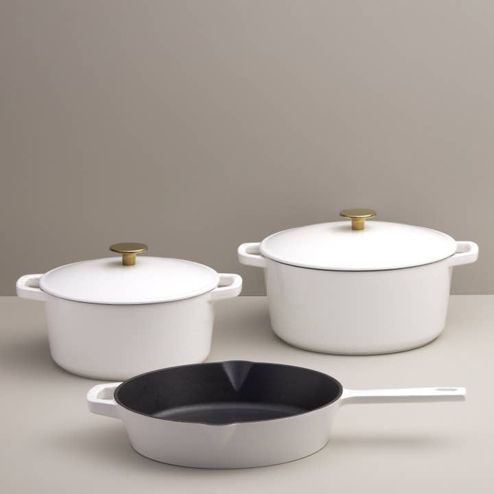 Kana - Vente Batteries de cuisine - Batterie de cuisine en fonte 5 pièces1