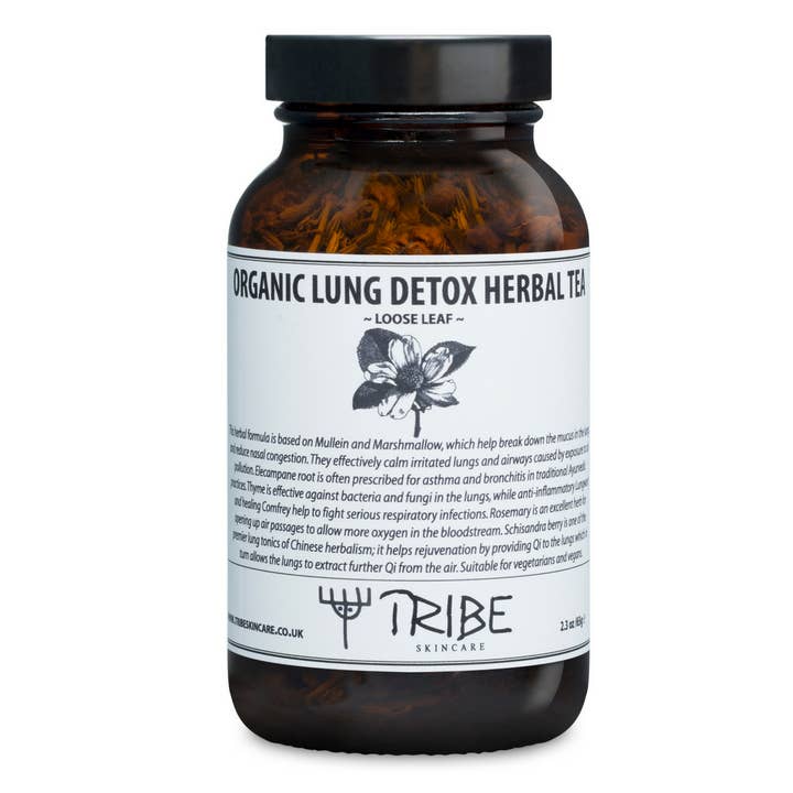 Tribe Skincare – wholesale Health/detox tea – Organic Lung Detox Herbal Tea 65g