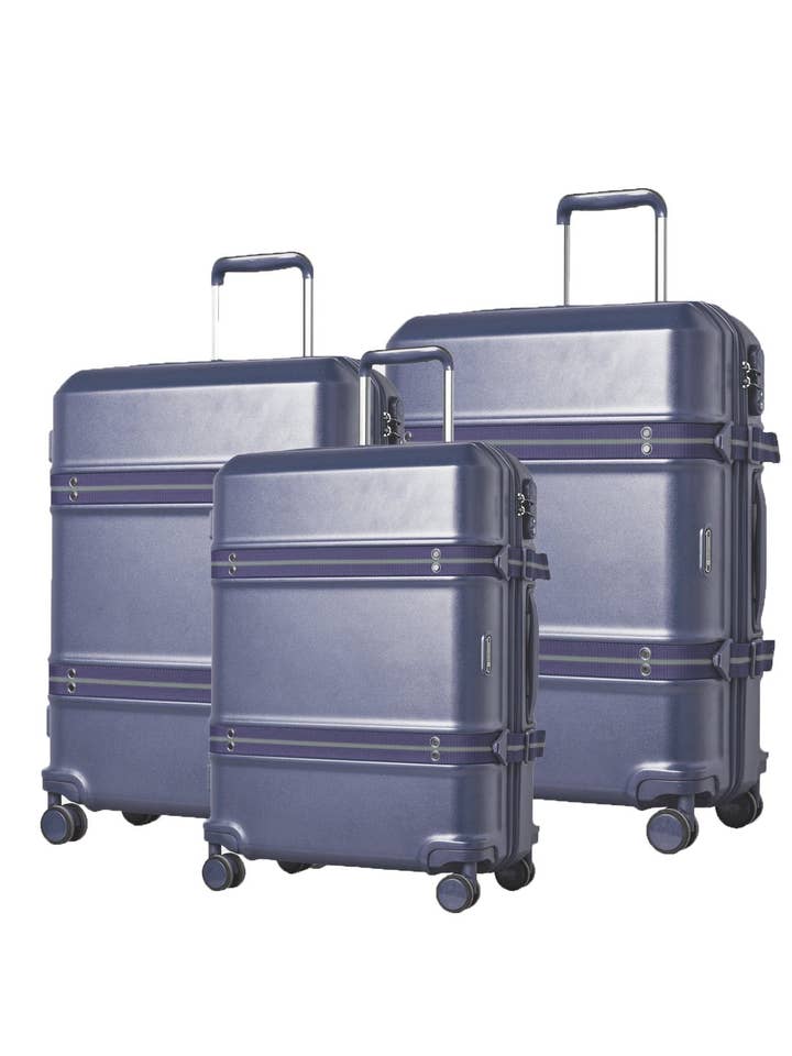 Sydney 3pc Hard Luggage Set for wholesale by GABEE PRODUCTS