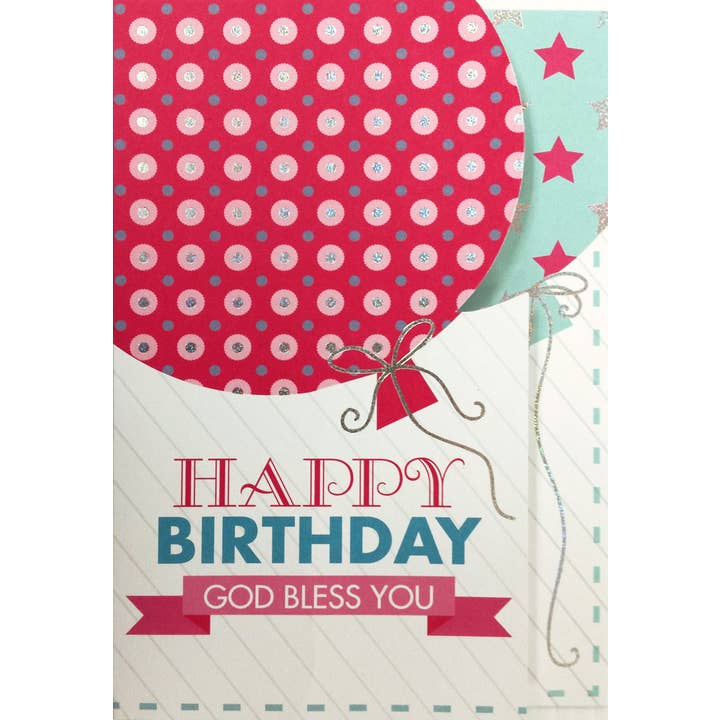 InterGreet.com - Wholesale Birthday Card - Birthday Card - General Christian Religious Greeting Card
