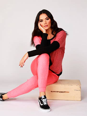 Color Block Crew for engroshandel hos French Kyss