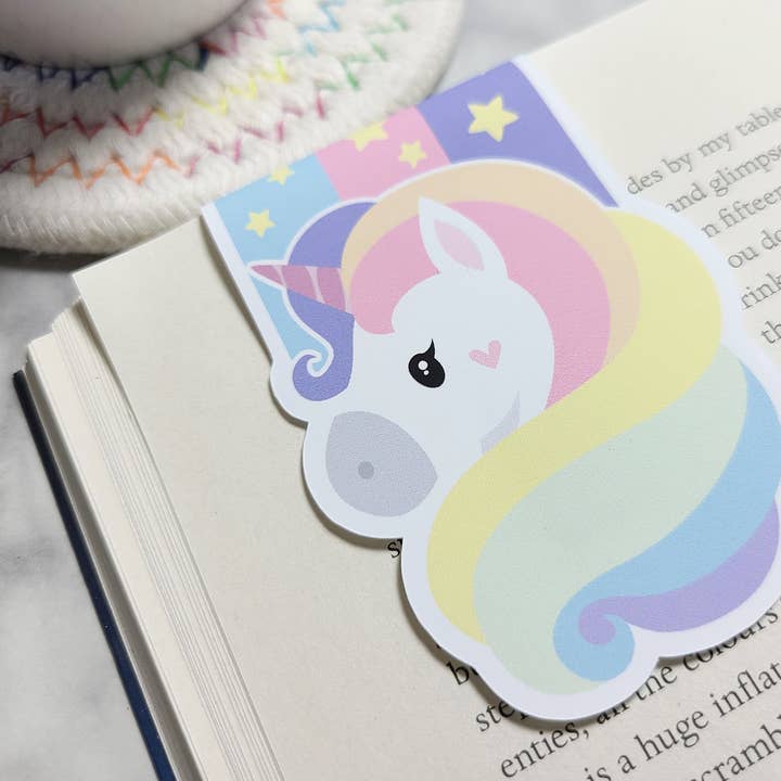 Unicorn Magnetic Bookmark for wholesale by FunUsual Suspects