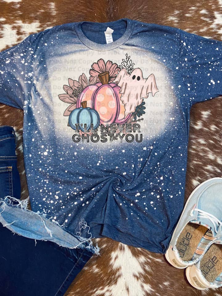 Maglietta I'll never Ghost You Bleach per la vendita all'ingrosso da parte di Cute As A Rustic Button