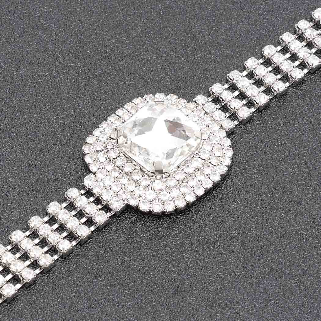 3AM BY H&D ACCESSORIES - Wholesale Pendant/Charm Necklace - Rhinestone Necklace Set3