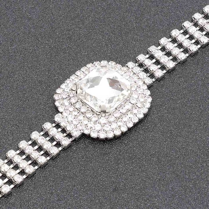 3AM BY H&D ACCESSORIES - Wholesale Pendant/Charm Necklace - Rhinestone Necklace Set3