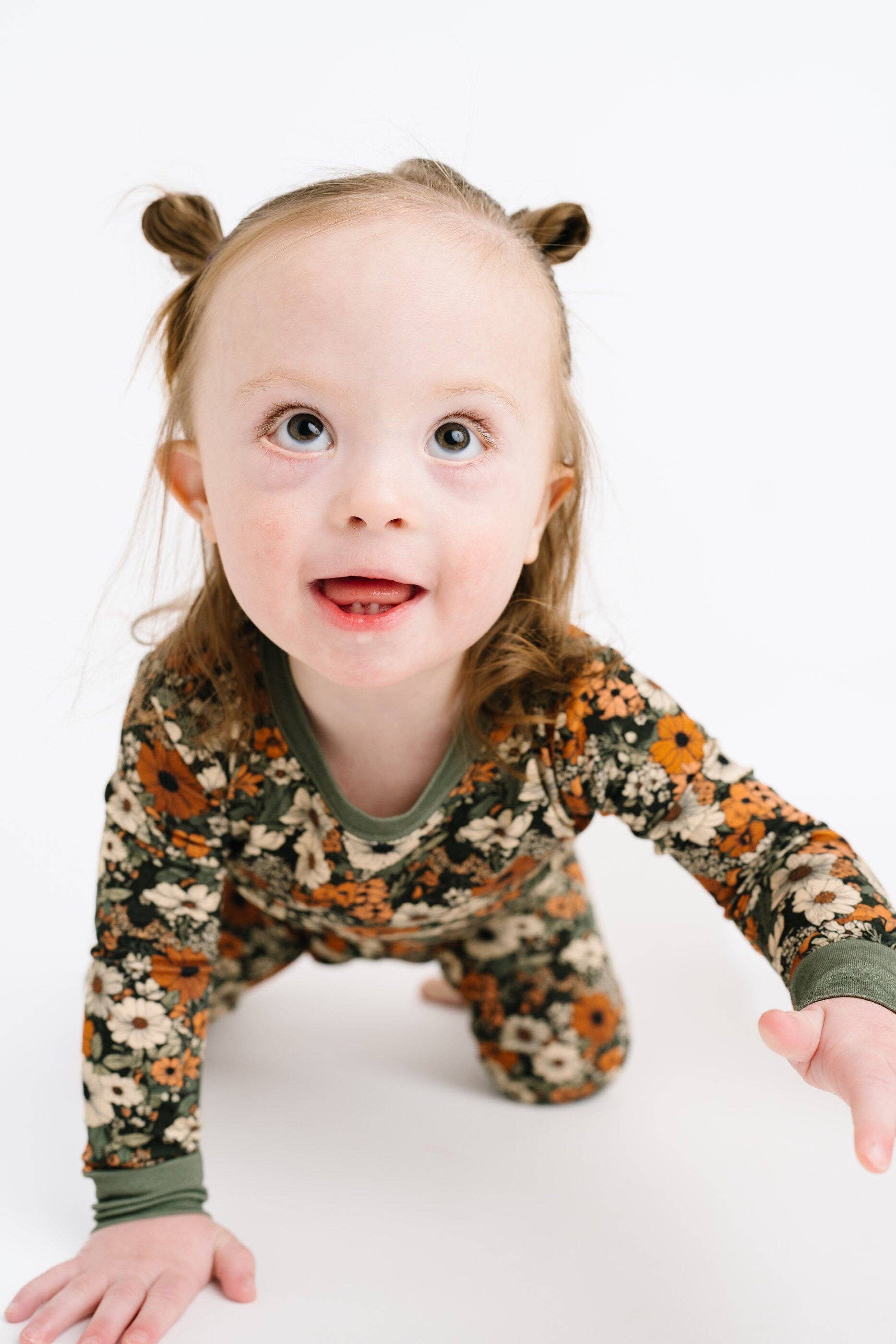 Little One Shop - Wholesale Sleepwear Set - Kids - Rustic Blooms Bamboo Set6