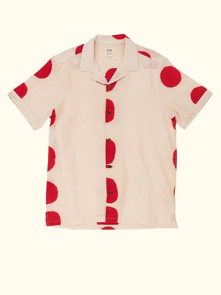 Multi madhubani hand-printed shirt for wholesale on Faire