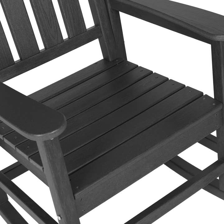 39F Inc. - Wholesale Patio Set - 3-Piece Outdoor Rocking Chair Set with Side Table