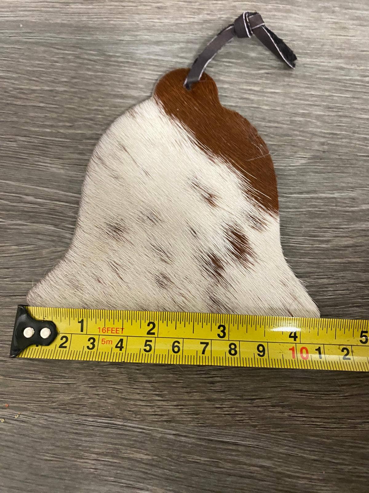 Cowhide Texas Store Inc - Wholesale Ornament Set - Cowhide Double-Sided Hair on Hide Christmas Ornament Box Set10