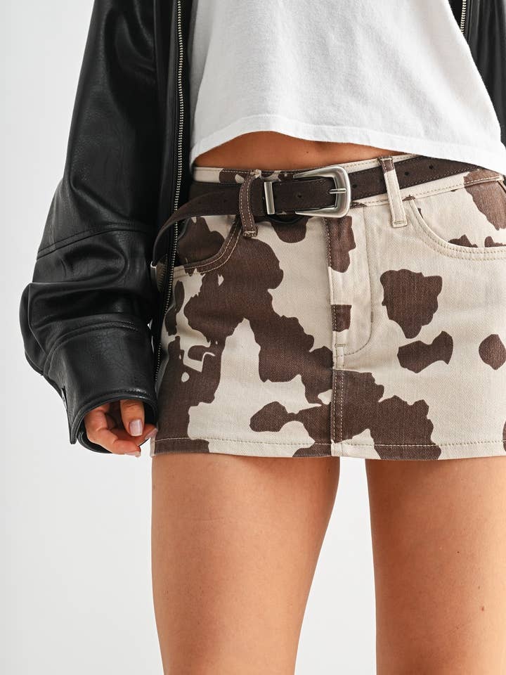 JT001 - COW - Denim Skort for wholesale by Just USA Jeans