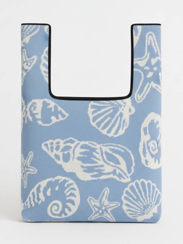 Seaside Shells – Knitted Bag for wholesale by TOKEII LTD