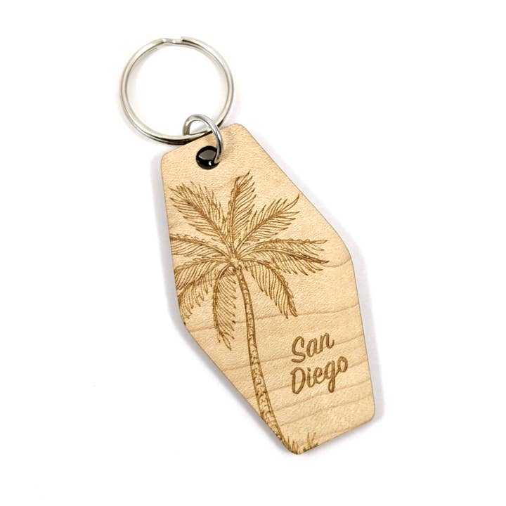 Crafted - Wholesale Keychain - Unisex - Custom Palm Tree Keychains2