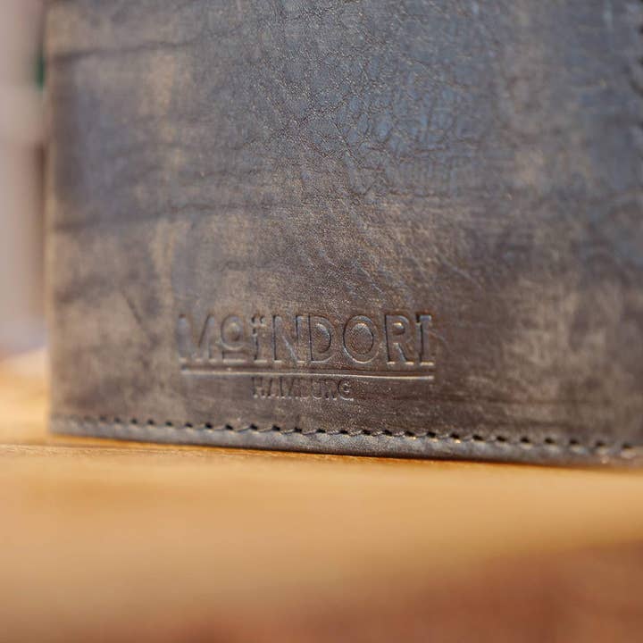 MoinDori Hamburg - Vendita all'ingrosso Copertina diario - Copertina rigida DIN A6 - nero vintage7