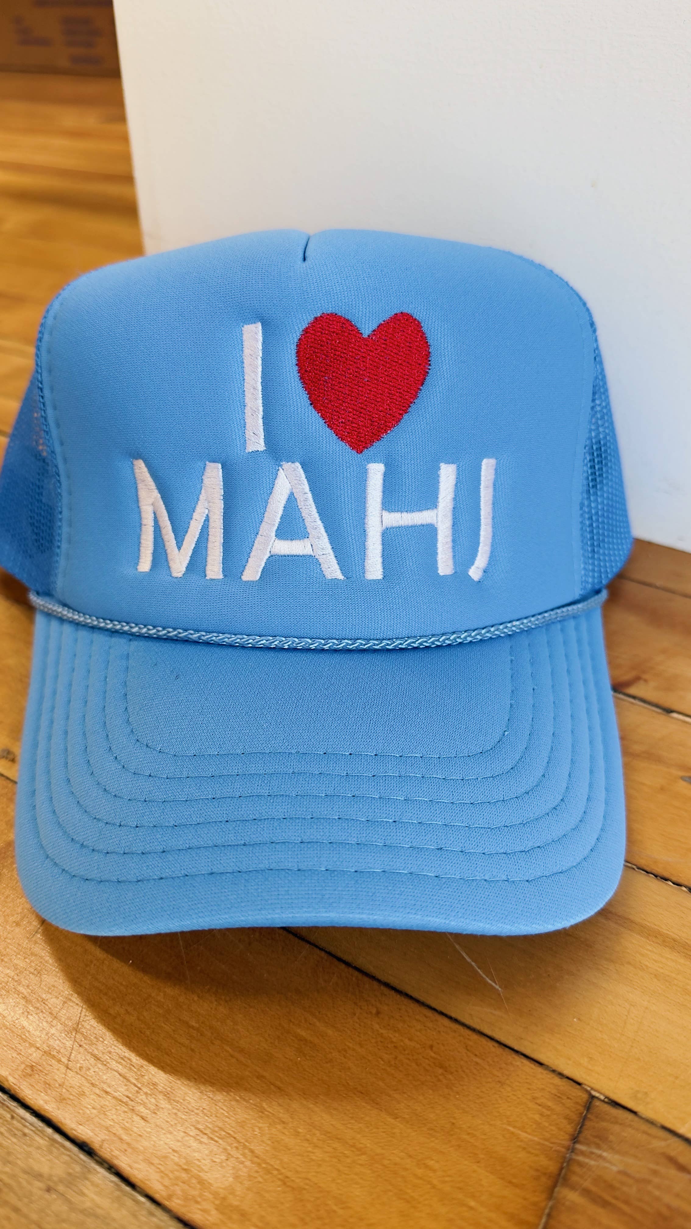 La Fête Goods - Wholesale Trucker Hat - Women's - I Heart Mahjong Trucker Hat2
