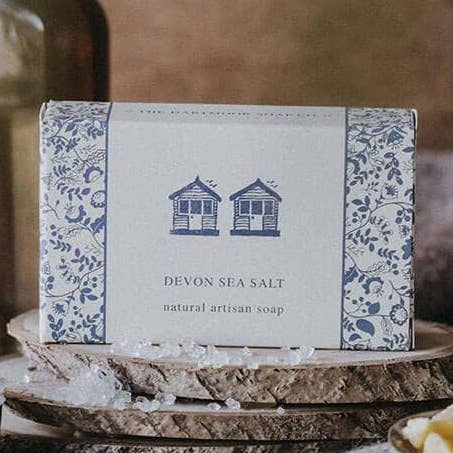Devon Sea Salt Soap for wholesale by The Dartmoor Soap Company
