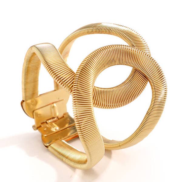 VividLux - Wholesale Link & Chain Bracelet - Geometric Hollow Snake Chain Solid Color Bracelet Accessories1