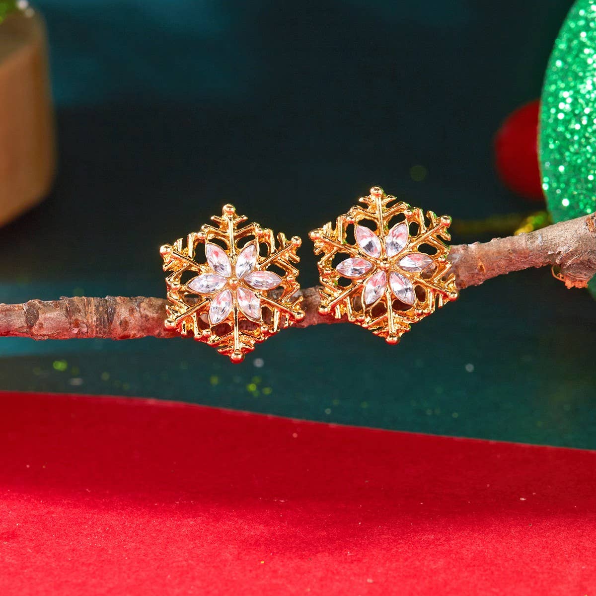 DOUBLJU - Wholesale Dangle Earrings - VERSATILE CHRISTMAS-THEMED EARRINGS_CWAJE0575313