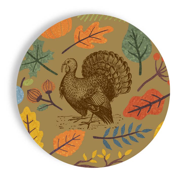 Thanksgiving 16ct 10.5" Paper Plates – Dinner Separates for wholesale by Fabuplates