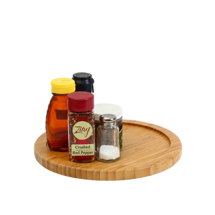 YBM HOME INC. - Wholesale Lazy Susan - Bamboo Wooden Lazy Susan Turntable in 4 sizes