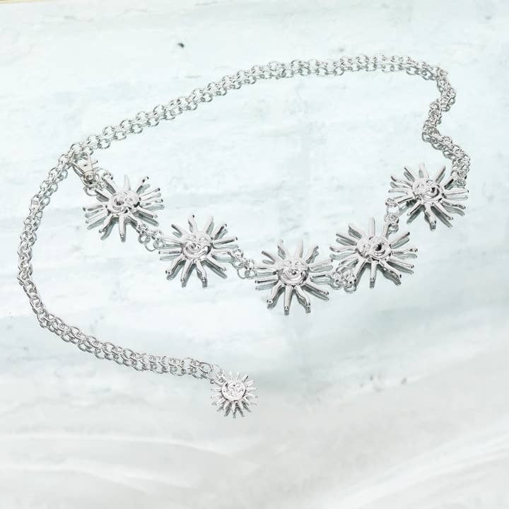 Karma Nepal Crafts - Wholesale Riem - Dames - Eigenzinnige Wicca Boho Hemelse Zon Taillekettingriem4