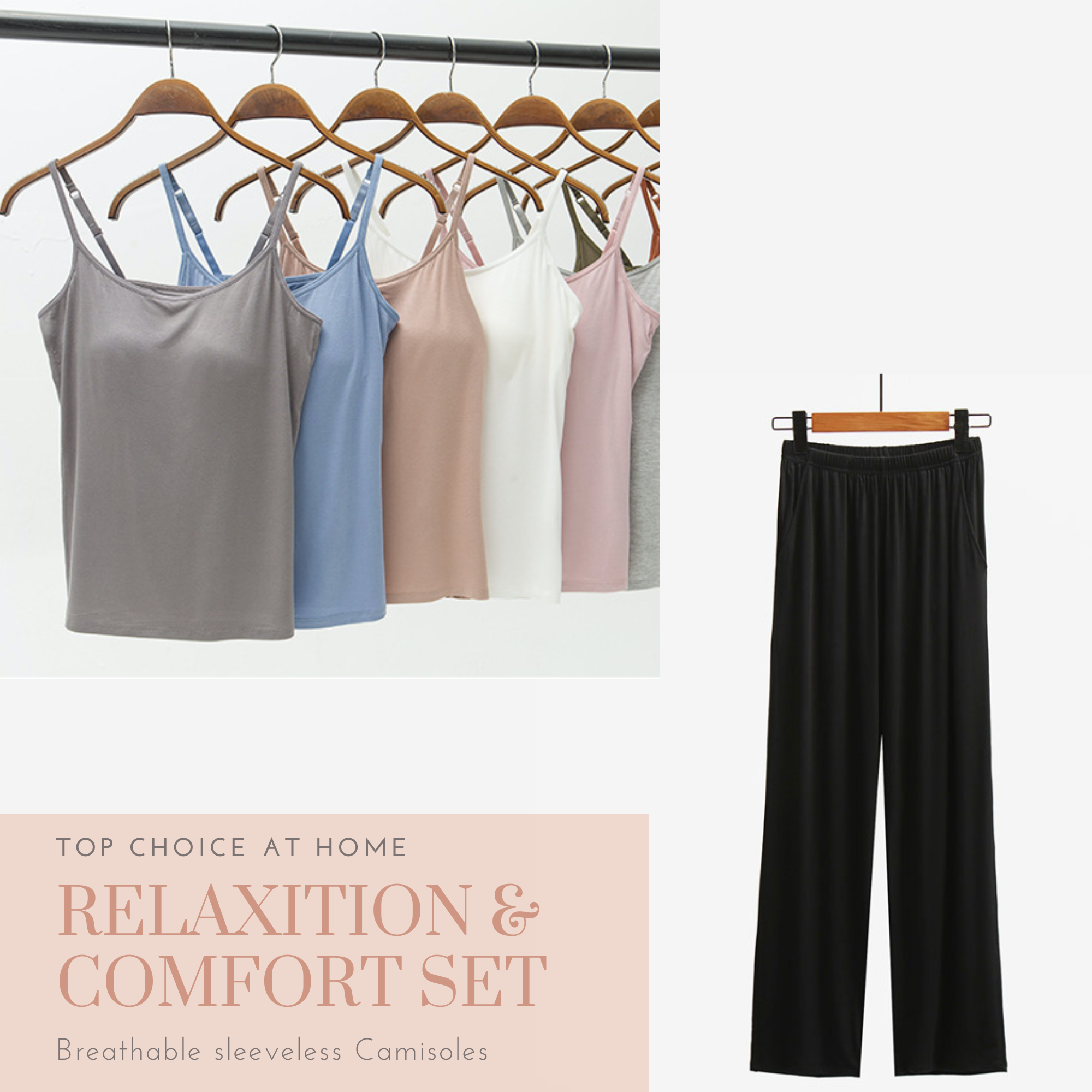 DrifWoo – Engroshandel Loungesweatpants/jogginbukser – til kvinder – Bløde Modal Comfort Loungebukser - Slap af i stil med brede ben4
