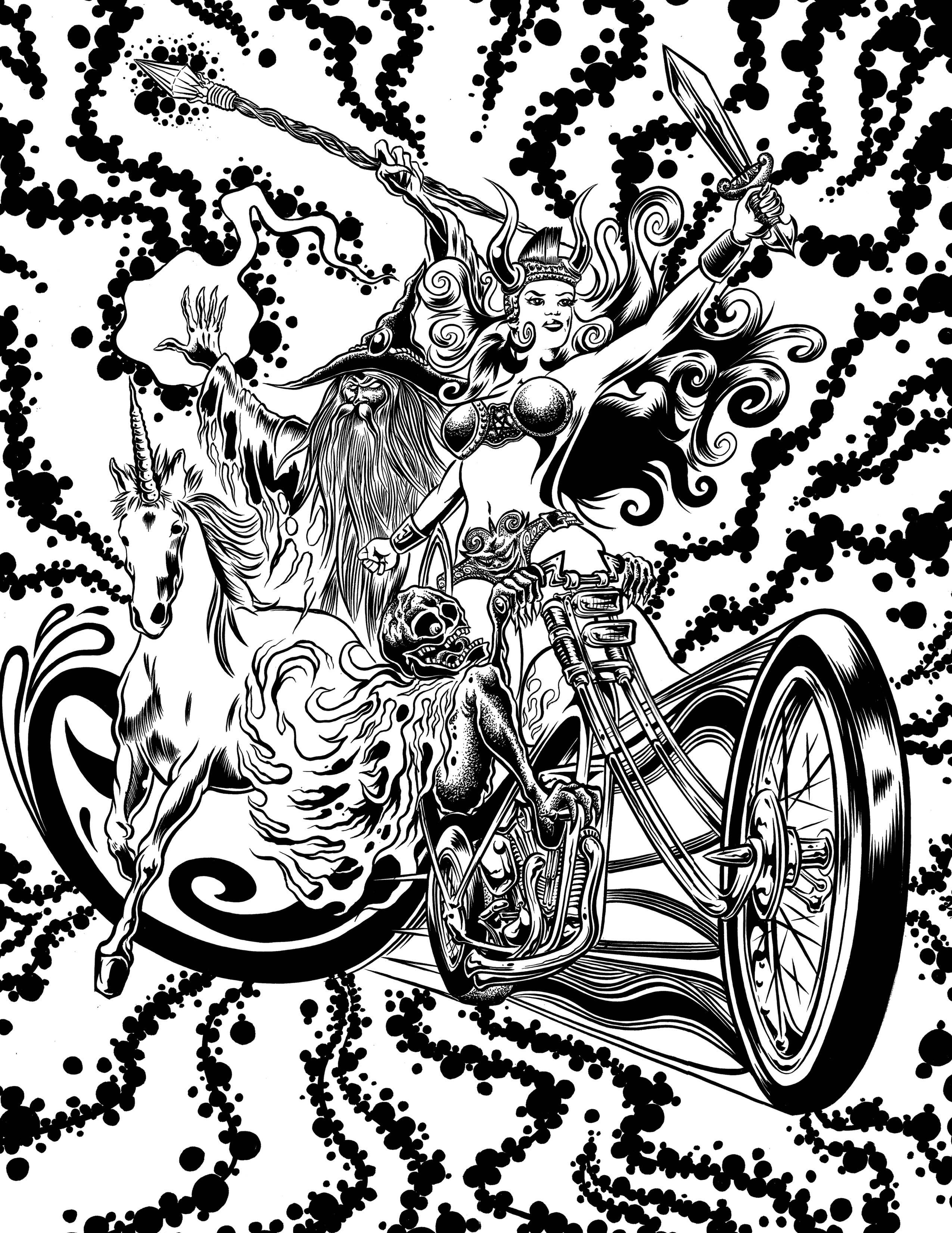 Schiffer Publishing – Livro para colorir - Adulto por atacado – Mind Melter: Um livro de colorir para os torcidos e desequilibrados1