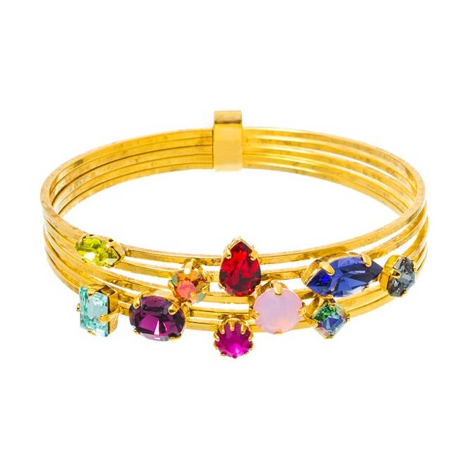 TOVA - Wholesale Bangle Bracelet - Yuki Crystal Bangle0